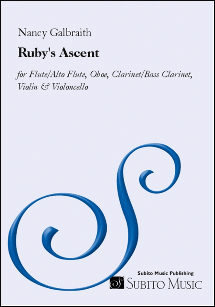 Ruby's Ascent Ruby's Ascent Bass Clarinet scores gallery preview page 2