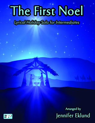 Book cover for The First Noel (Lyrical Intermediate Solo)