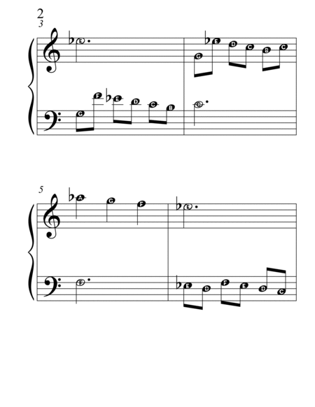 French Suite no. 2 in C minor Allegretto Menuetto image number null