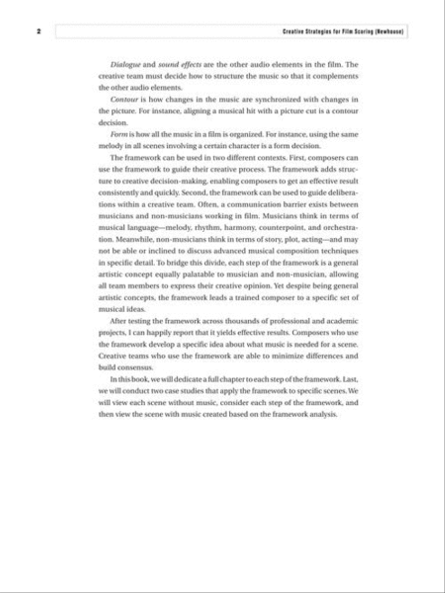 Creative Strategies in Film Scoring Collection / Songbook scores gallery preview page 5