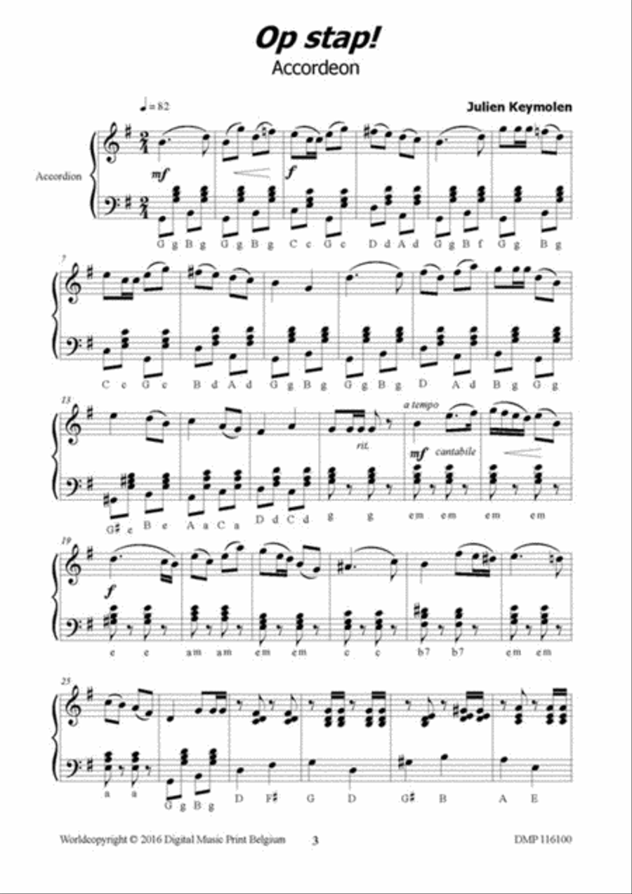 Op Stap Accordion scores gallery preview page 2