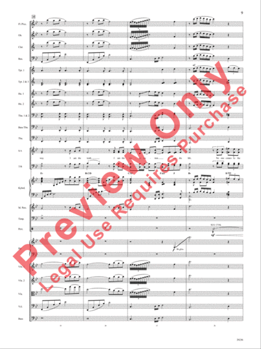 I Am I Am Choir scores gallery preview page 10