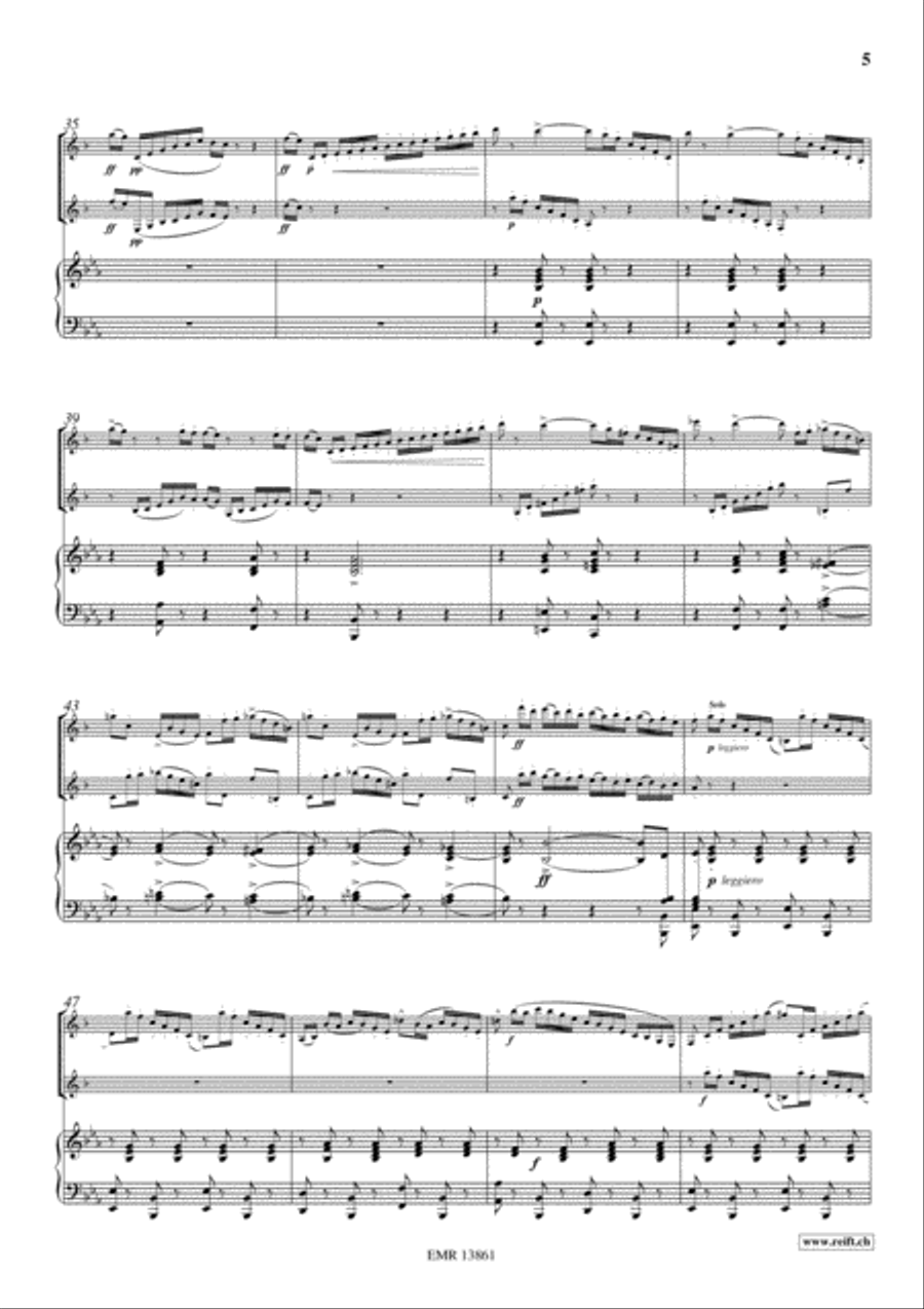 Il Convegno Il Convegno Clarinet Duet scores gallery preview page 6