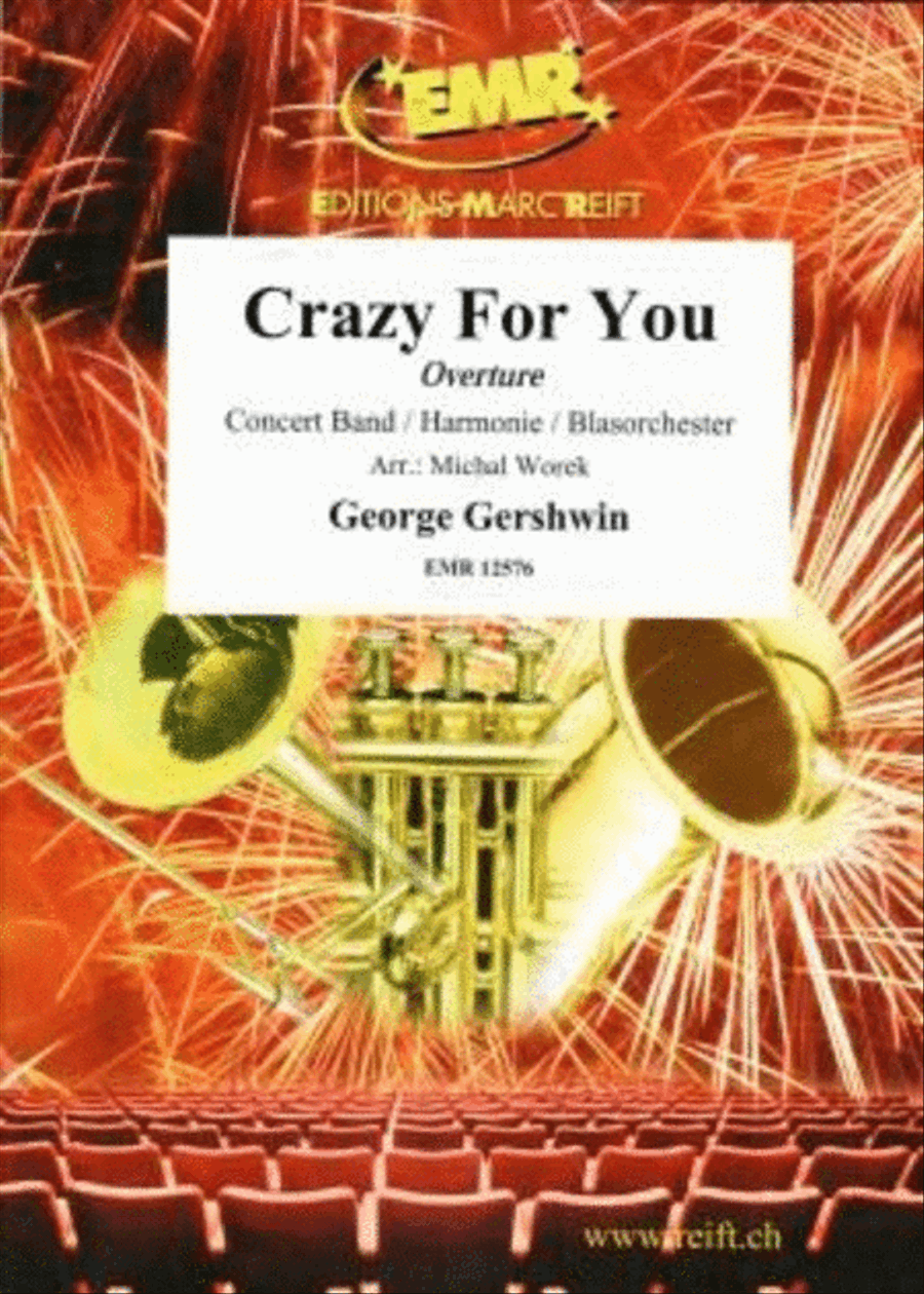 Crazy For You Overture Concert Band scores gallery preview page 1