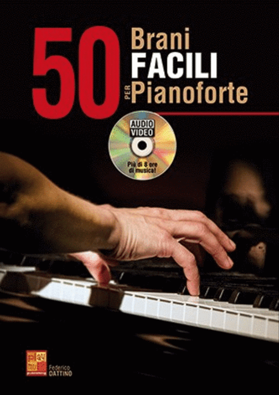 50 brani facili per pianoforte Piano Solo scores gallery preview page 1