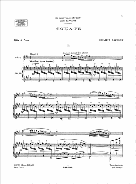 Sonate A Major
