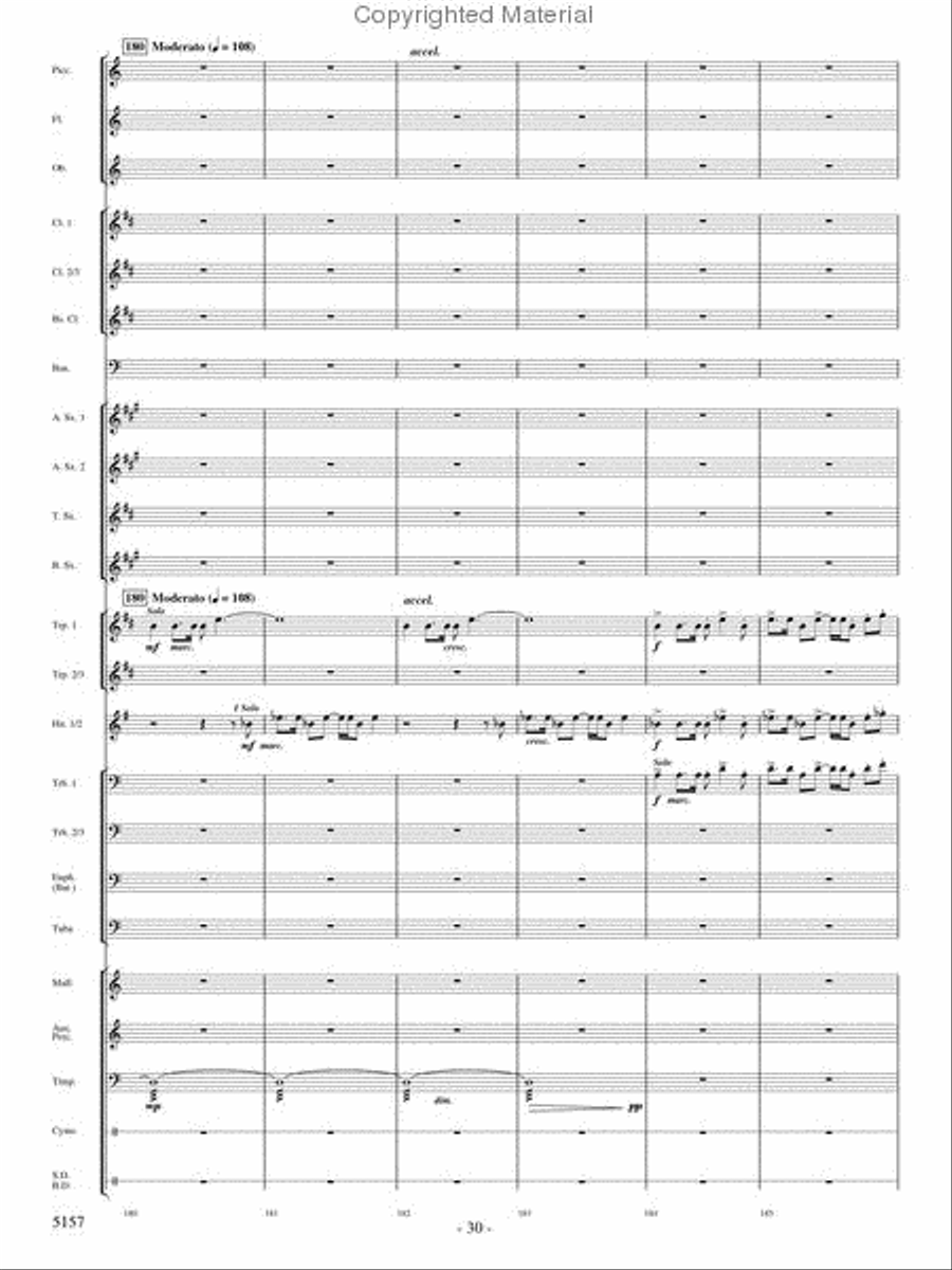 Fate of the Gods Fate of the Gods Concert Band scores gallery preview page 29