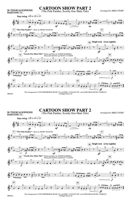 Cartoon Show, Part 2: Bb Tenor Saxophone/Bartione Treble Clef