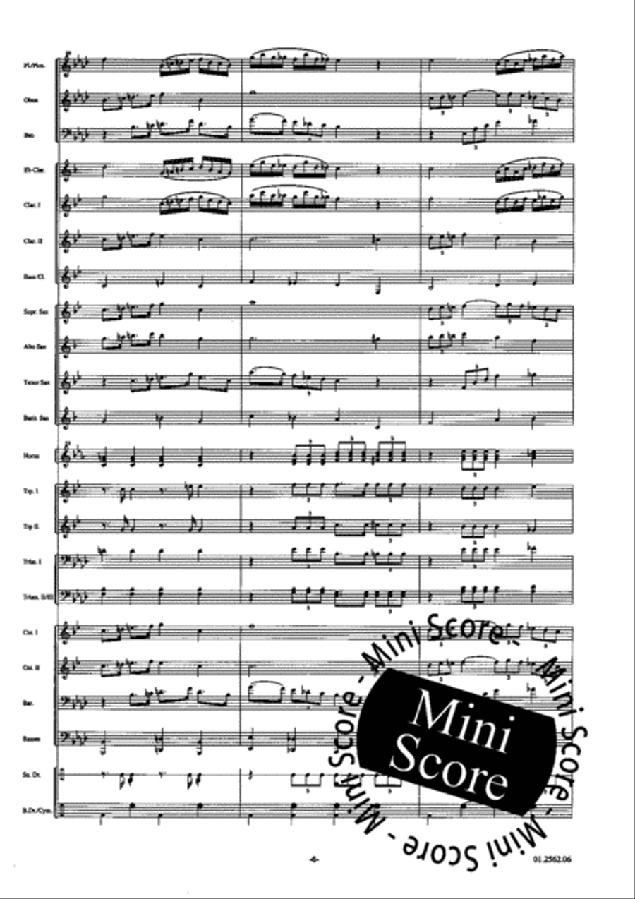 Omaggio a S.E.M. Omaggio a S.E.M. Concert Band scores gallery preview page 8