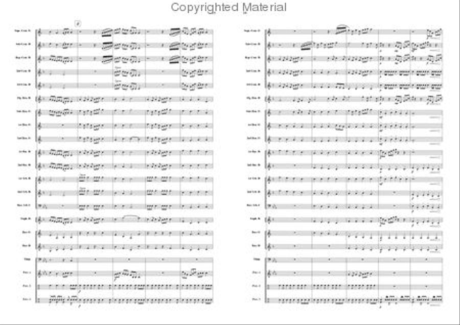 Lord Tullamore Brass Band scores gallery preview page 8