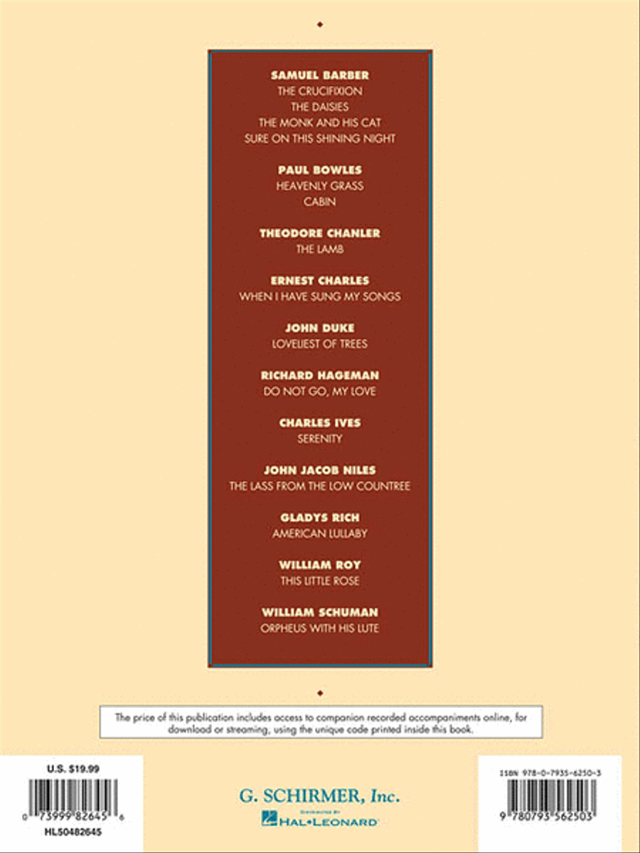 15 American Art Songs 15 American Art Songs High Voice scores gallery preview page 2