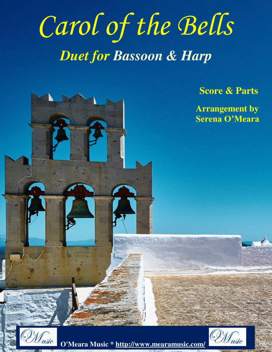 Carol of the Bells, Duet for Bassoon and Pedal Harp image number null