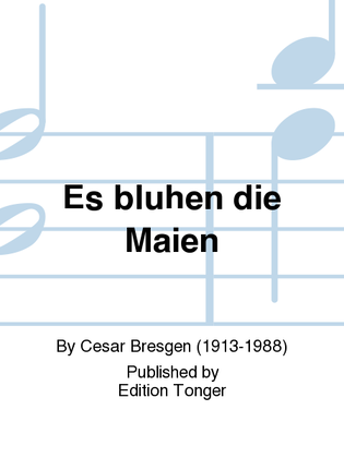 Book cover for Es bluhen die Maien