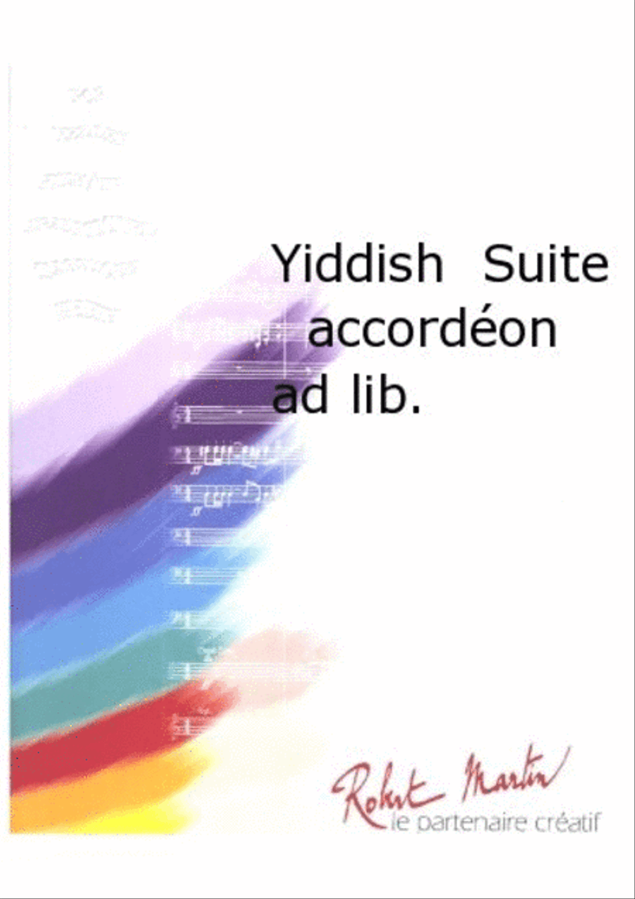 Yiddish Suite Accordeon Ad Lib. Concert Band scores gallery preview page 1