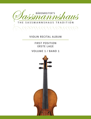 Book cover for Violin Recital Album First Position, Volume 1