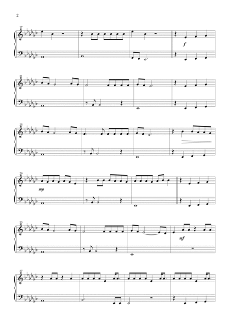 Industry Baby Industry Baby Easy Piano scores gallery preview page 2