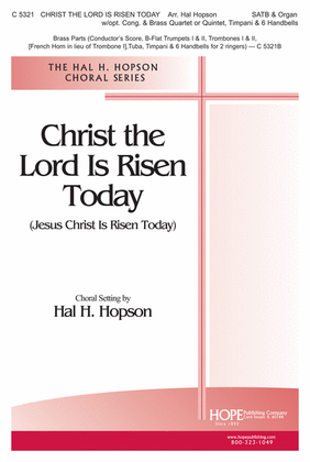 Book cover for Christ the Lord Is Risen Today