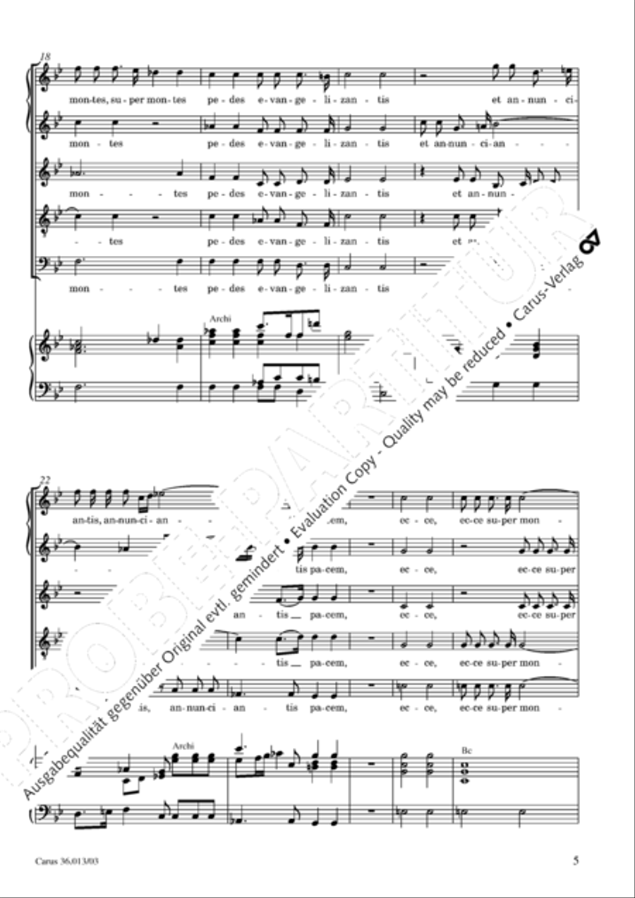 Membra Jesu nostri SSATB scores gallery preview page 6