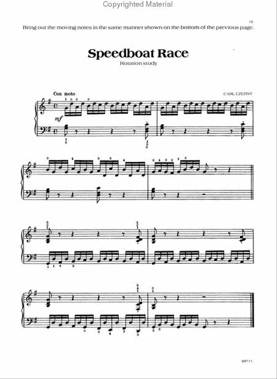 Intermediate Technic, Level 1 Piano Method scores gallery preview page 4