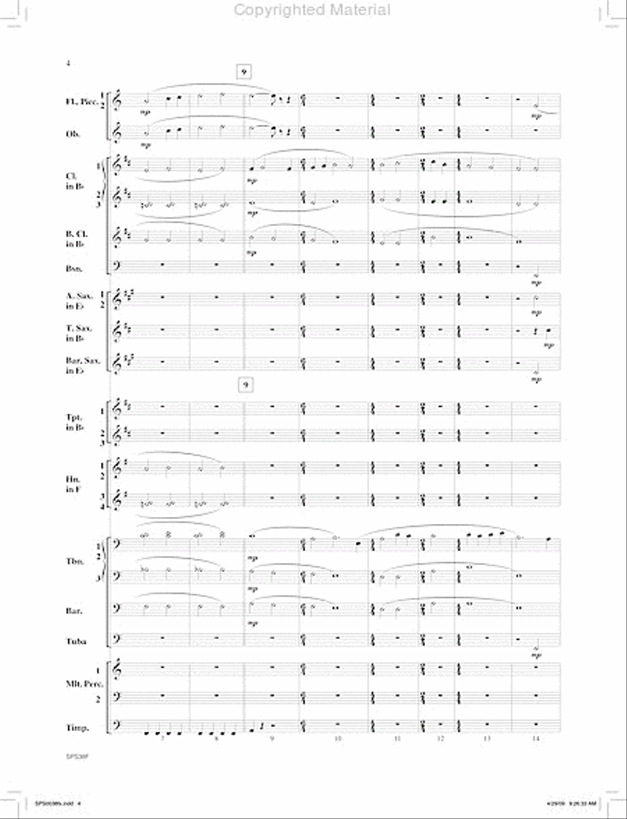 Gilgamesh Gilgamesh Concert Band scores gallery preview page 5