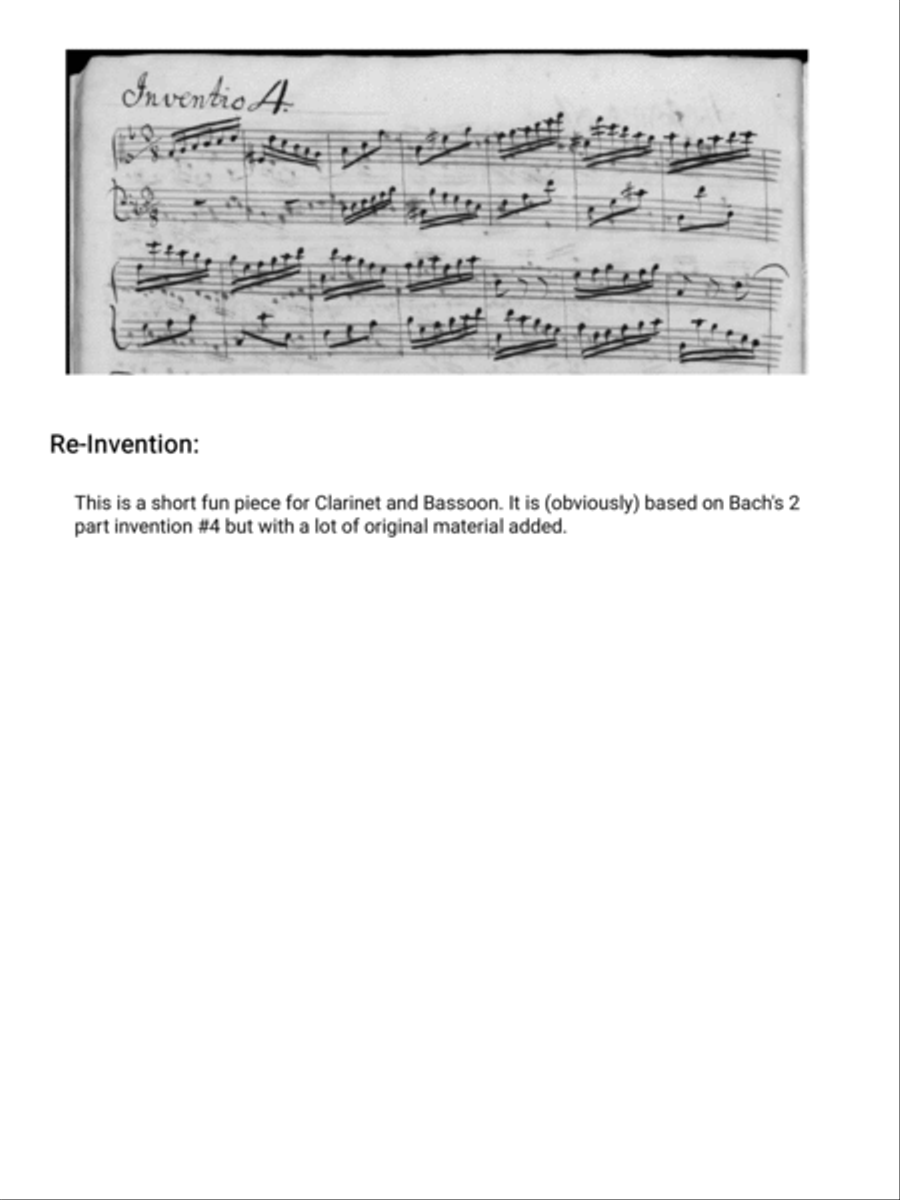 Re-Invention Woodwind Duet scores gallery preview page 2