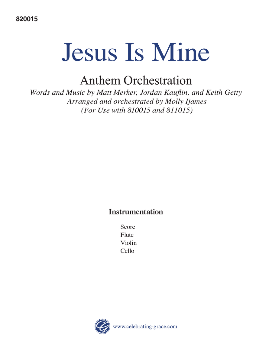 Jesus Is Mine
