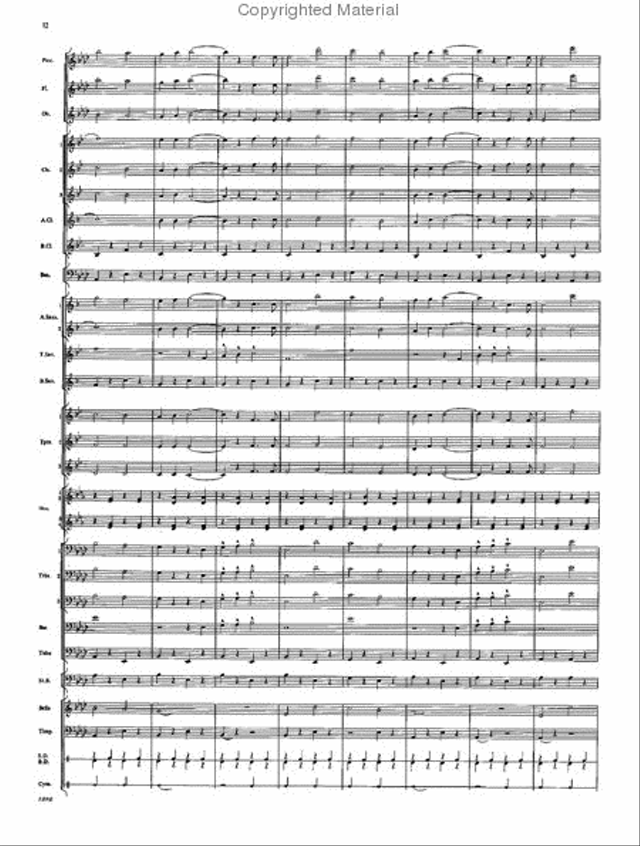 Coast Guards Concert Band scores gallery preview page 11
