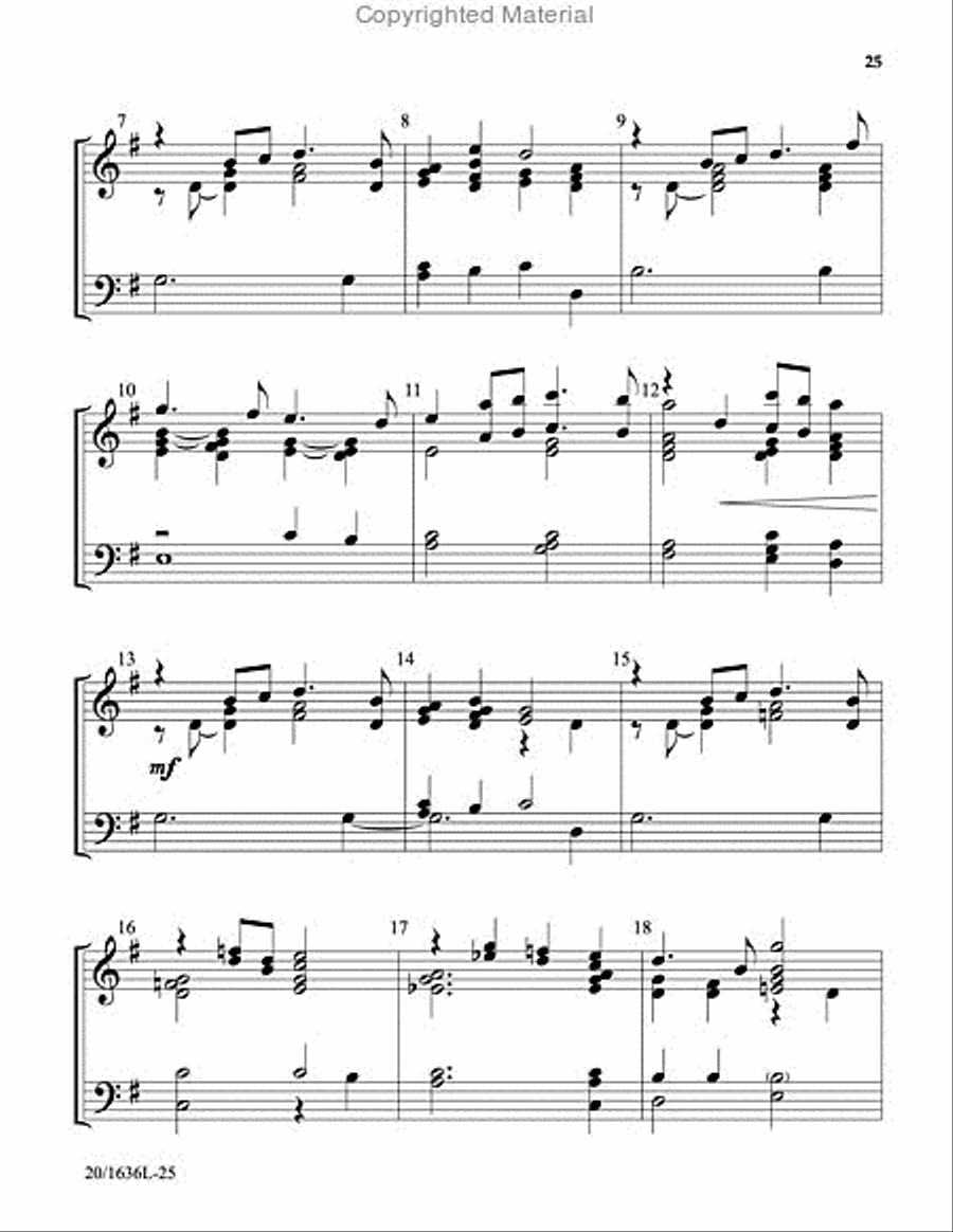 Ring Praise to the Lord! Ring Praise to the Lord! 3-Octaves scores gallery preview page 6