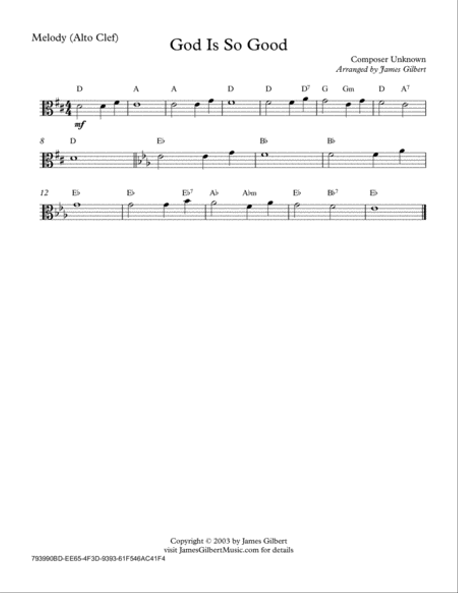 God Is So Good God Is So Good Praise scores gallery preview page 3