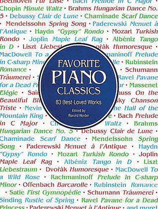 Book cover for Favorite Piano Classics