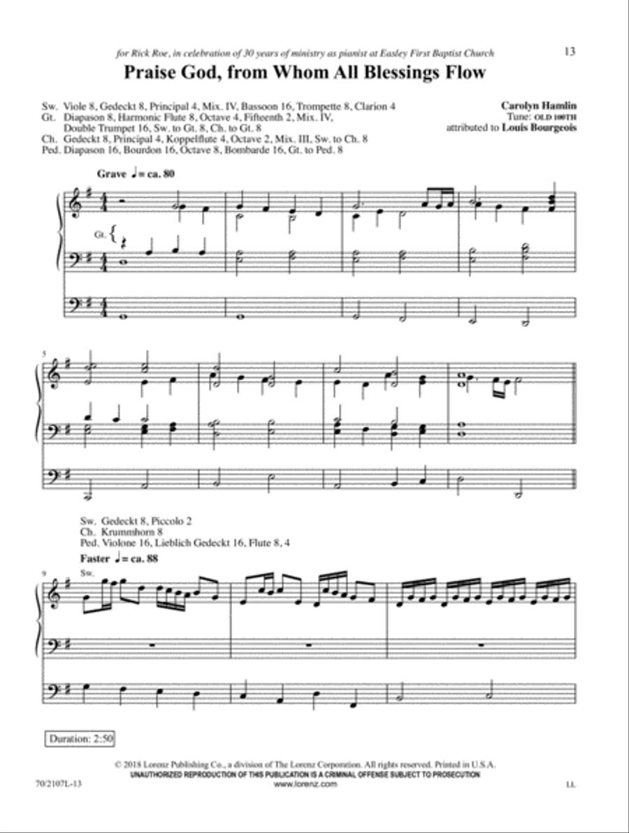 Seasons of the Heart Seasons of the Heart Organ Solo scores gallery preview page 5