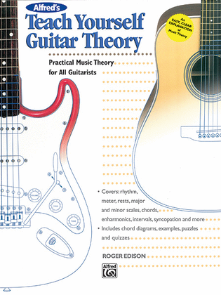 Book cover for Teach Yourself Guitar Theory - Book