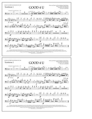 good 4 u (arr. Jay Dawson) - Trombone 1