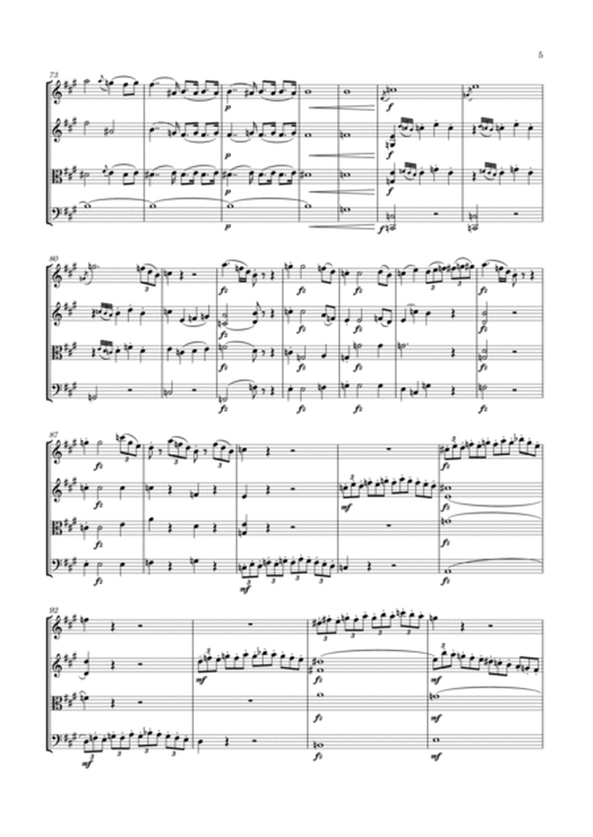Haydn - String Quartet in A major, Hob.III:60 ; Op.55 No.1"Tost II, Quartet No.1"