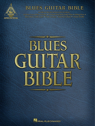 Book cover for Blues Guitar Bible
