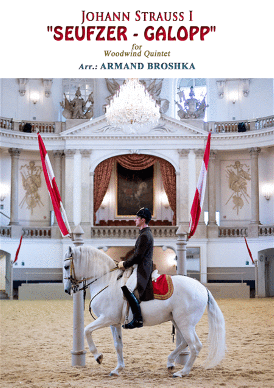 Seufzer-Galopp Woodwind Quintet scores gallery preview page 1