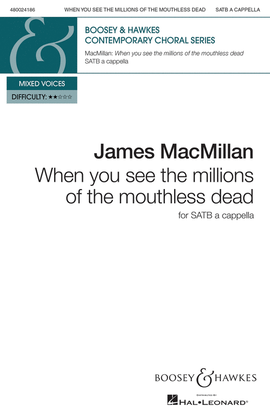 Book cover for When You See the Millions of Mouthless Dead