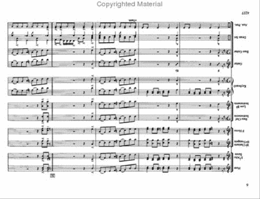 First Things First Concert Band scores gallery preview page 7
