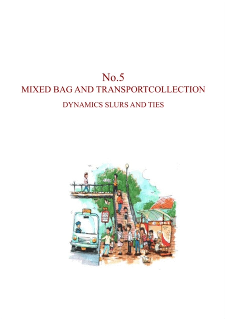 Mixed Bag and Transport Collection for Violin Pupil Book Volume 5 in Collections for Violin Violin Solo scores gallery preview page 2