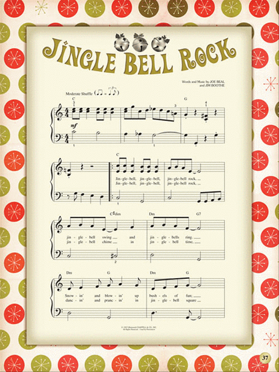 My First Christmas Song Book Easy Piano scores gallery preview page 5