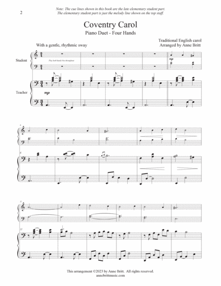 Duets for Students: The Christmas Collection (teacher book) image number null