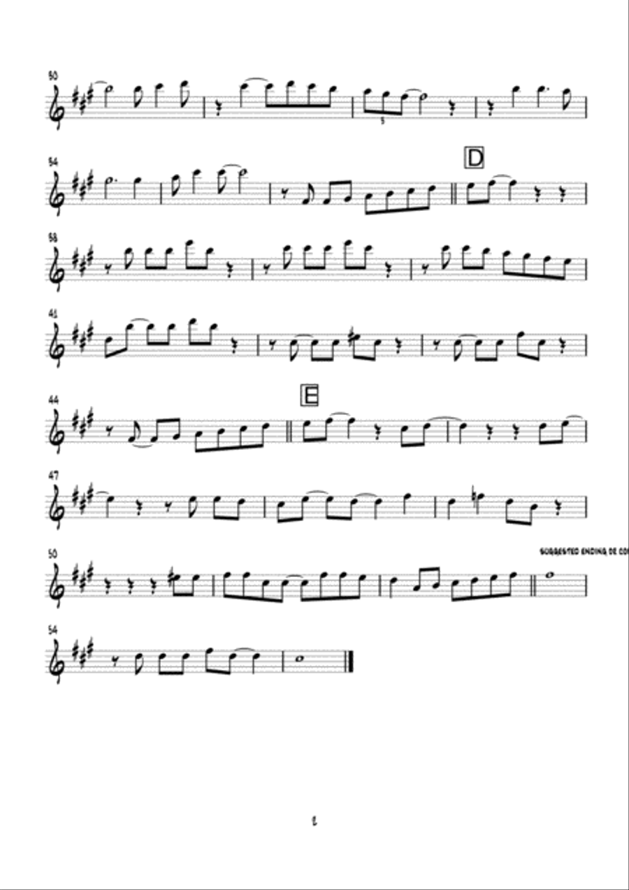 we are a swing band - little jazz piece Jazz Ensemble scores gallery preview page 4