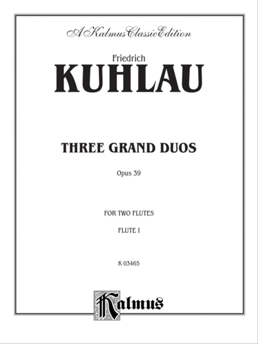 Three Grand Duos Flute Duet scores gallery preview page 2