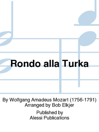 Book cover for Rondo alla Turka