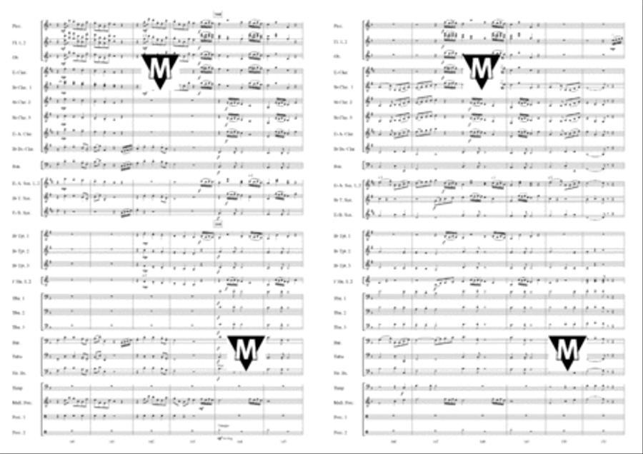 Piccola Suite Italiana Concert Band scores gallery preview page 25