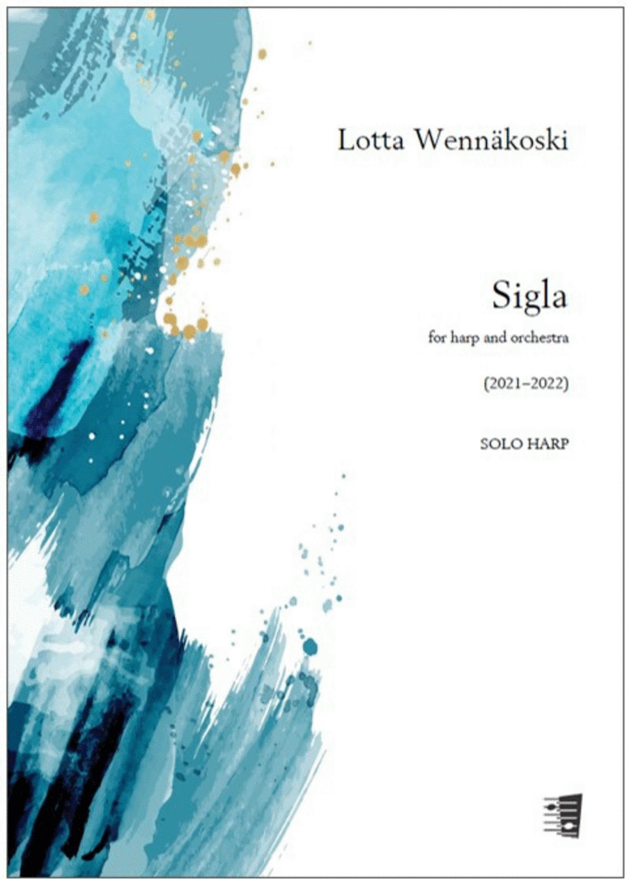 Sigla for harp and orchestra - Solo part