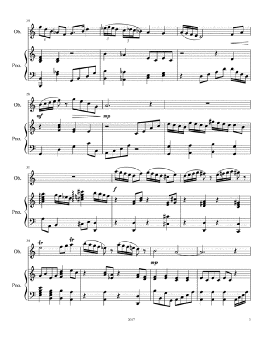 November Time Piano scores gallery preview page 3