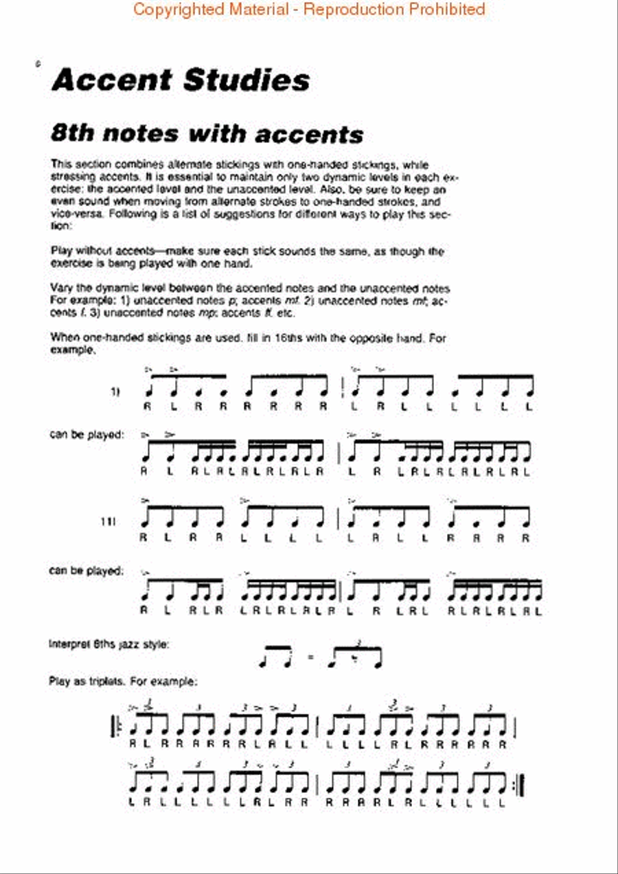 Master Studies Drums scores gallery preview page 2