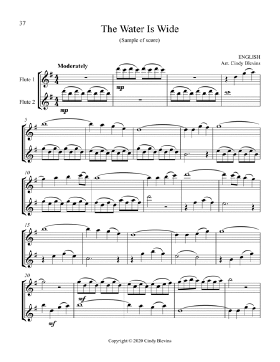 12 Favorite Hymns, Flute Duets Flute Duet scores gallery preview page 5