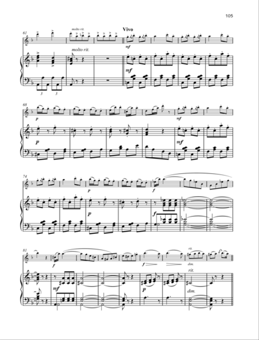 Russian Gypsy Song Russian Gypsy Song Flute Solo scores gallery preview page 3